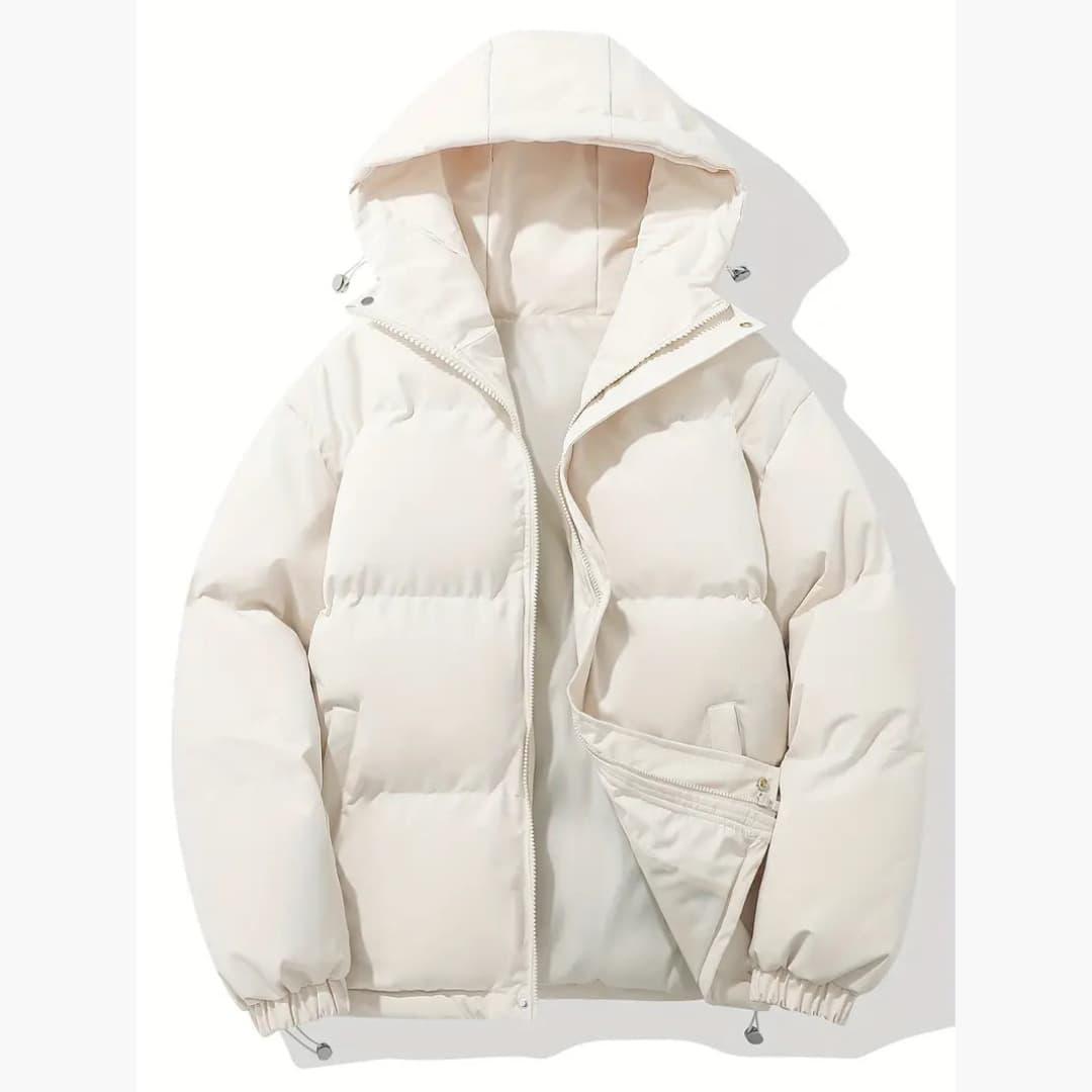 Moritz - Winterjacke Damen Kapuzenjacke Elegant und Warm Beige