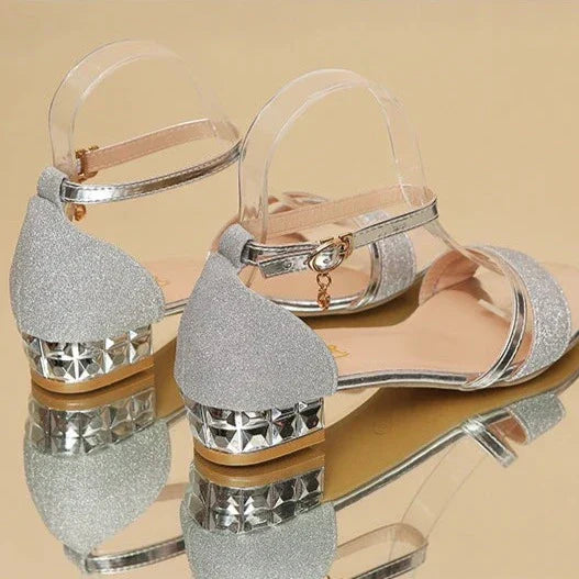 Nele - Orthopädische Damen-Sommer-Sandalen Silber 4