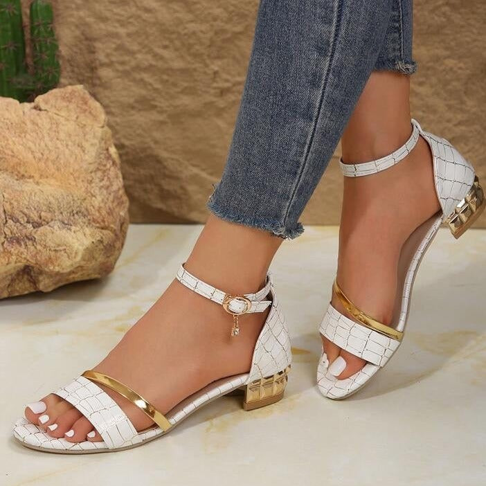 Nele - Orthopädische Damen-Sommer-Sandalen WeiB
