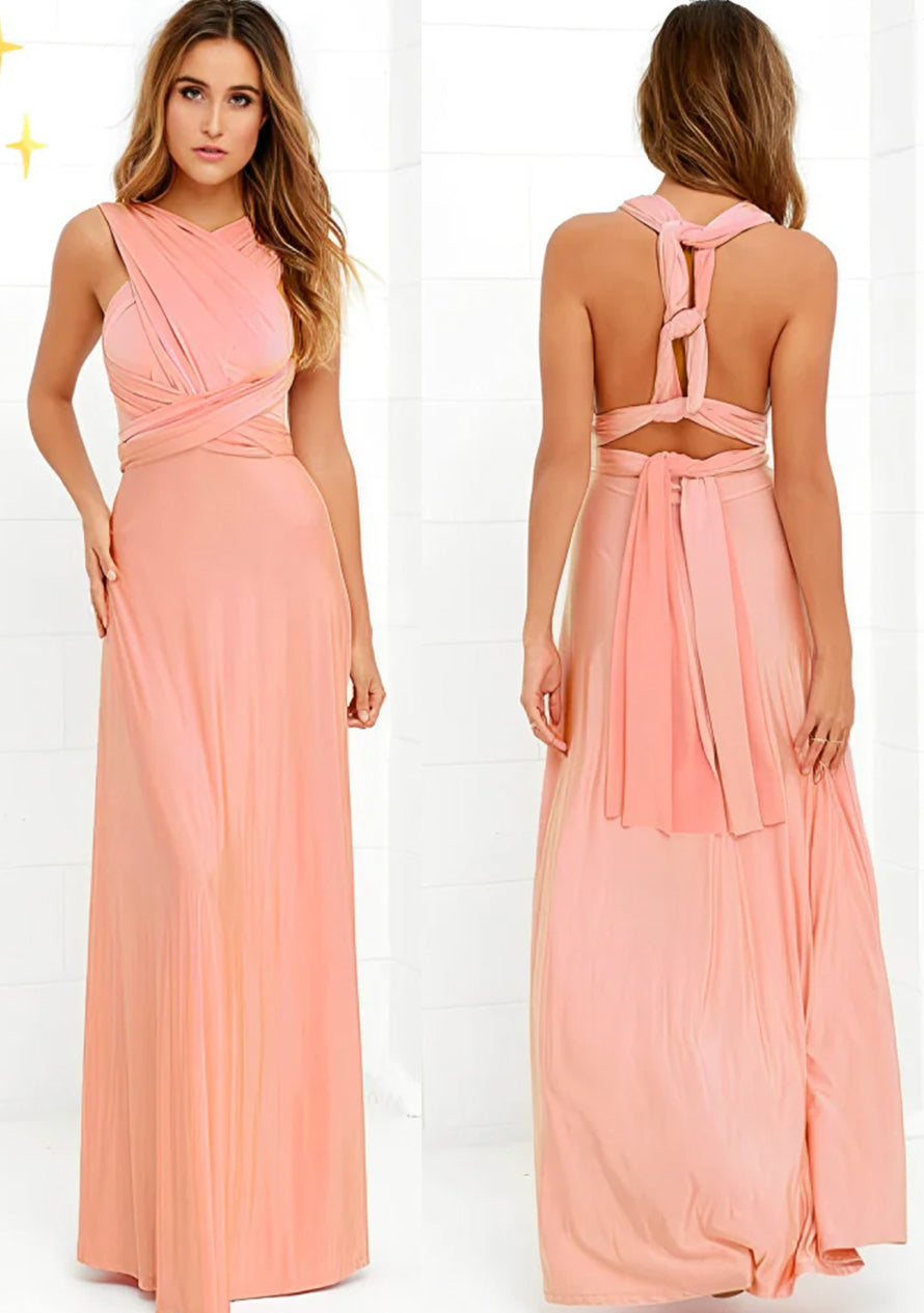 Nessa- Multiway Wickelkleid Rosa