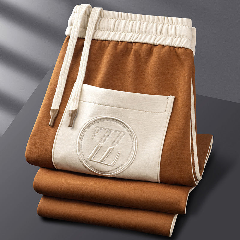 Neven – Premium-Reißverschluss-Trainingsanzug-Set für Herren Braun