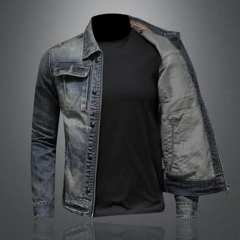 Nico - RetroDenim Jacke Herren Damen Vintage Style Denim