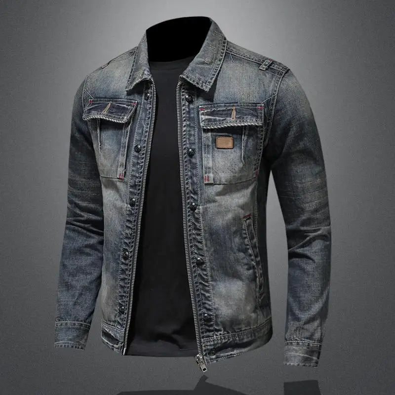 Nico - RetroDenim Jacke Herren Damen Vintage Style Denim