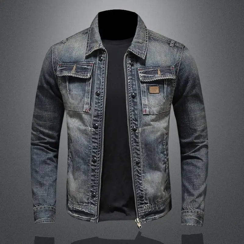 Nico - RetroDenim Jacke Herren Damen Vintage Style Denim