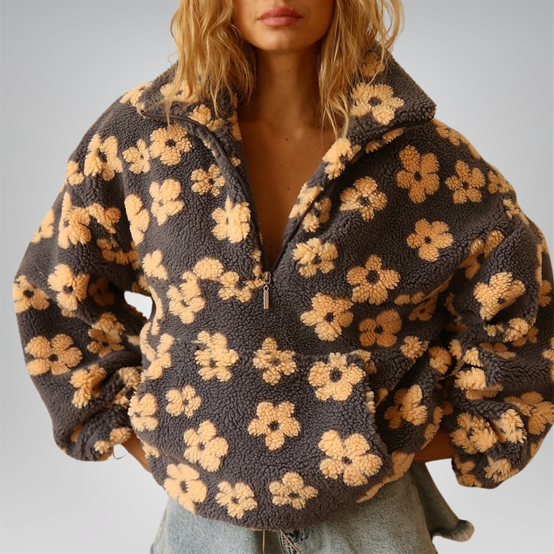 Nina - Fleece Varm Bloom Gelb