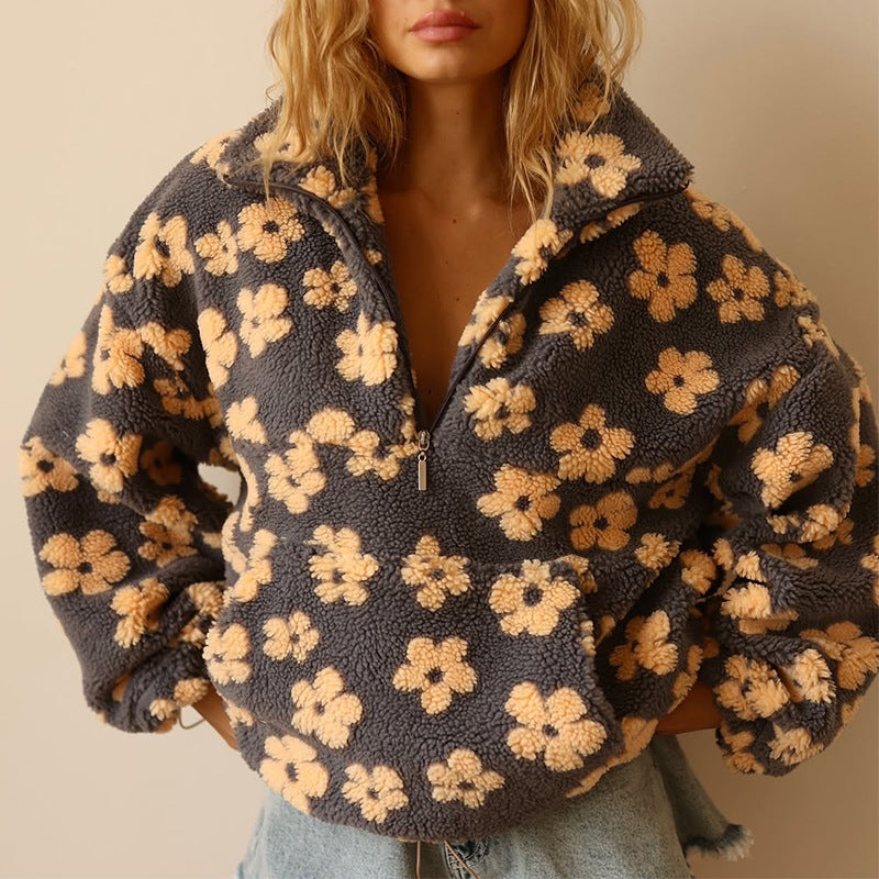 Nina - Fleece Varm Bloom Gelb