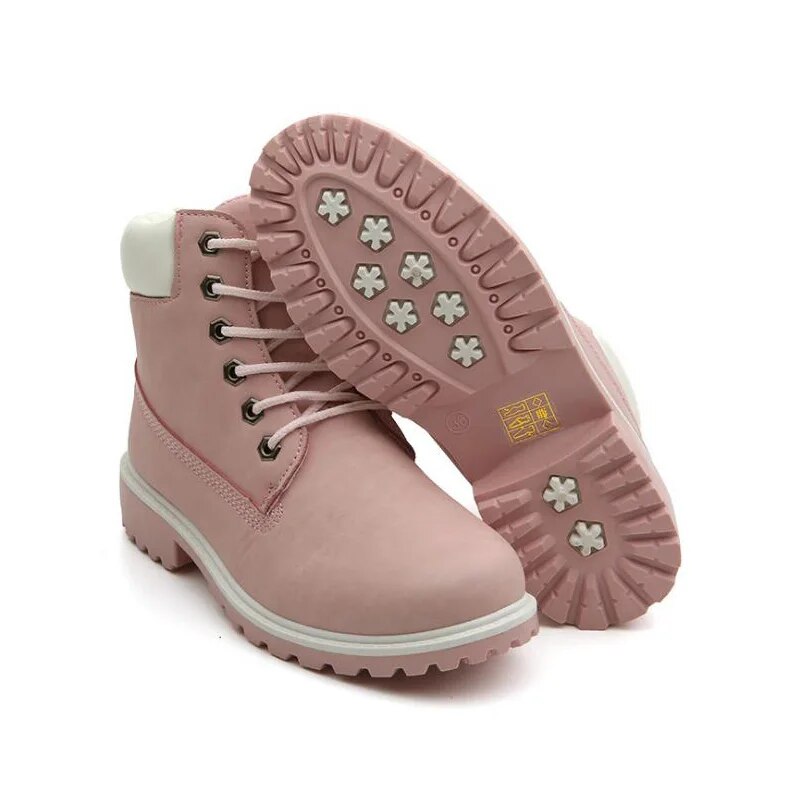 Nyla - Ava Klassische Damen Stiefel Rose