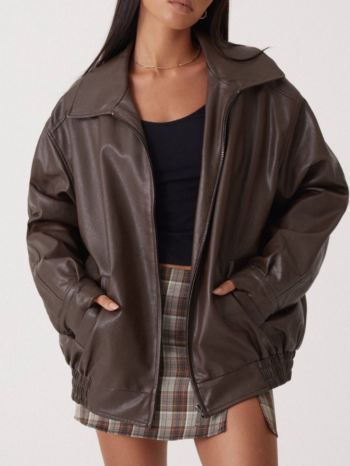 Donna – Stilvolle Jacke mit Reißverschluss