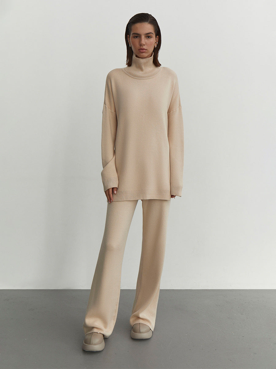 Sonja – Modisches Ensemble Mit Hohem Kragen