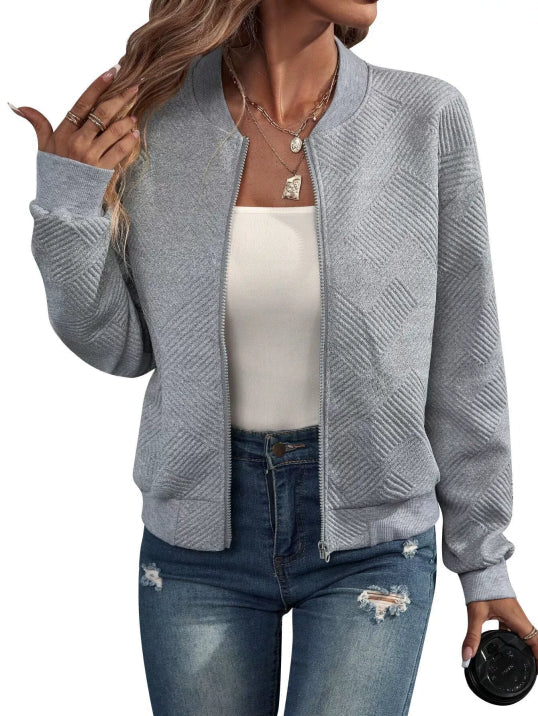 Margarete - Minimalistische Damen Bomberjacke Übergangsjacke