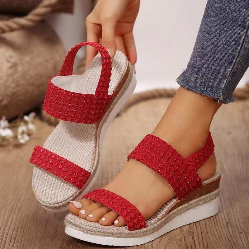 Kaja - Bequeme Damen Plateau Sandalen für Sommer