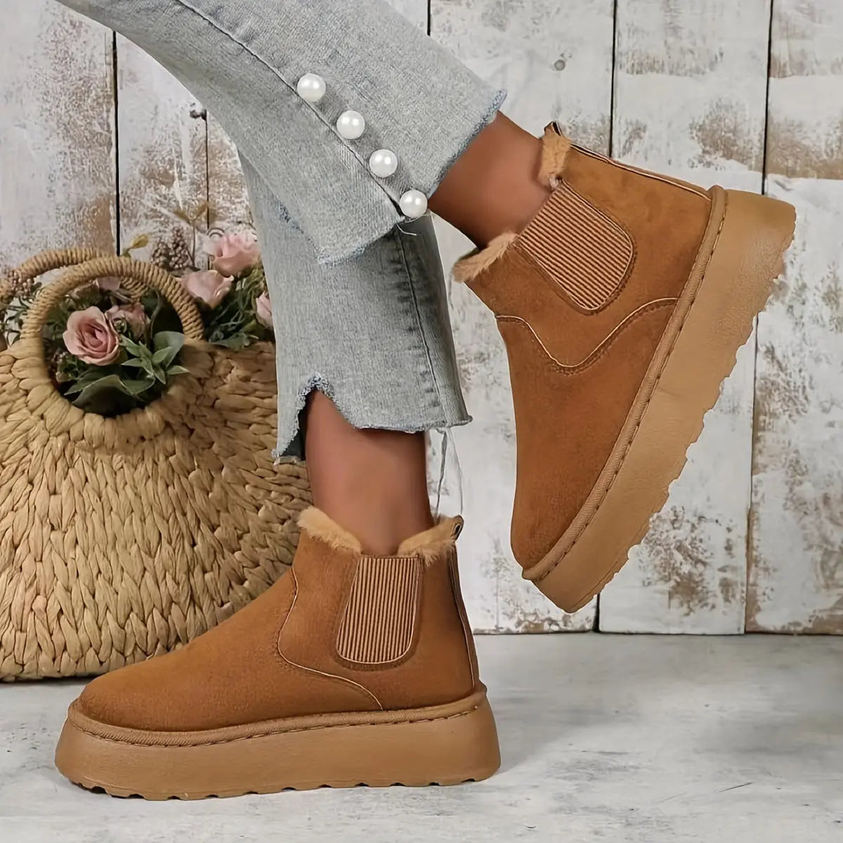 Quessandra - Elegante Damen Winterschuhe