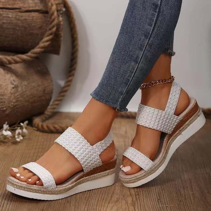 Kaja - Bequeme Damen Plateau Sandalen für Sommer
