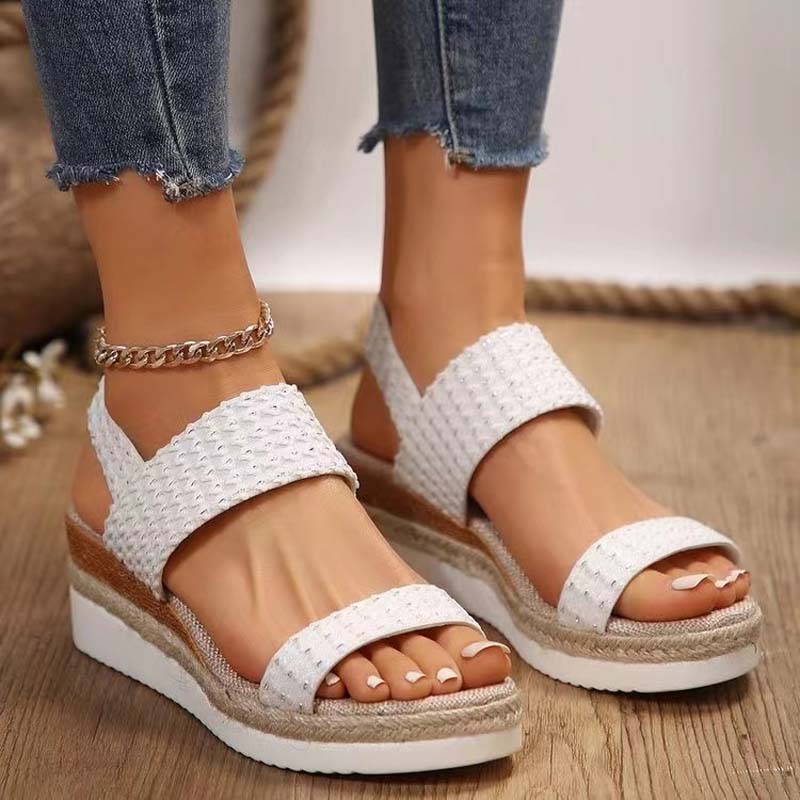 Kaja - Bequeme Damen Plateau Sandalen für Sommer