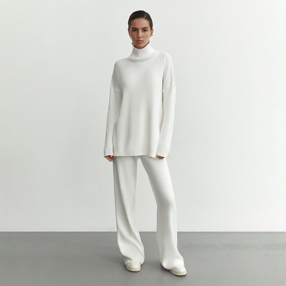 Sonja – Modisches Ensemble Mit Hohem Kragen