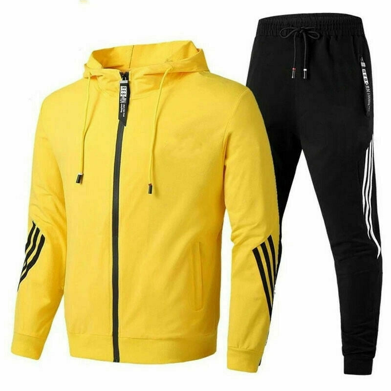 Orlando - Casual Trainingsanzug für Herren Gelb