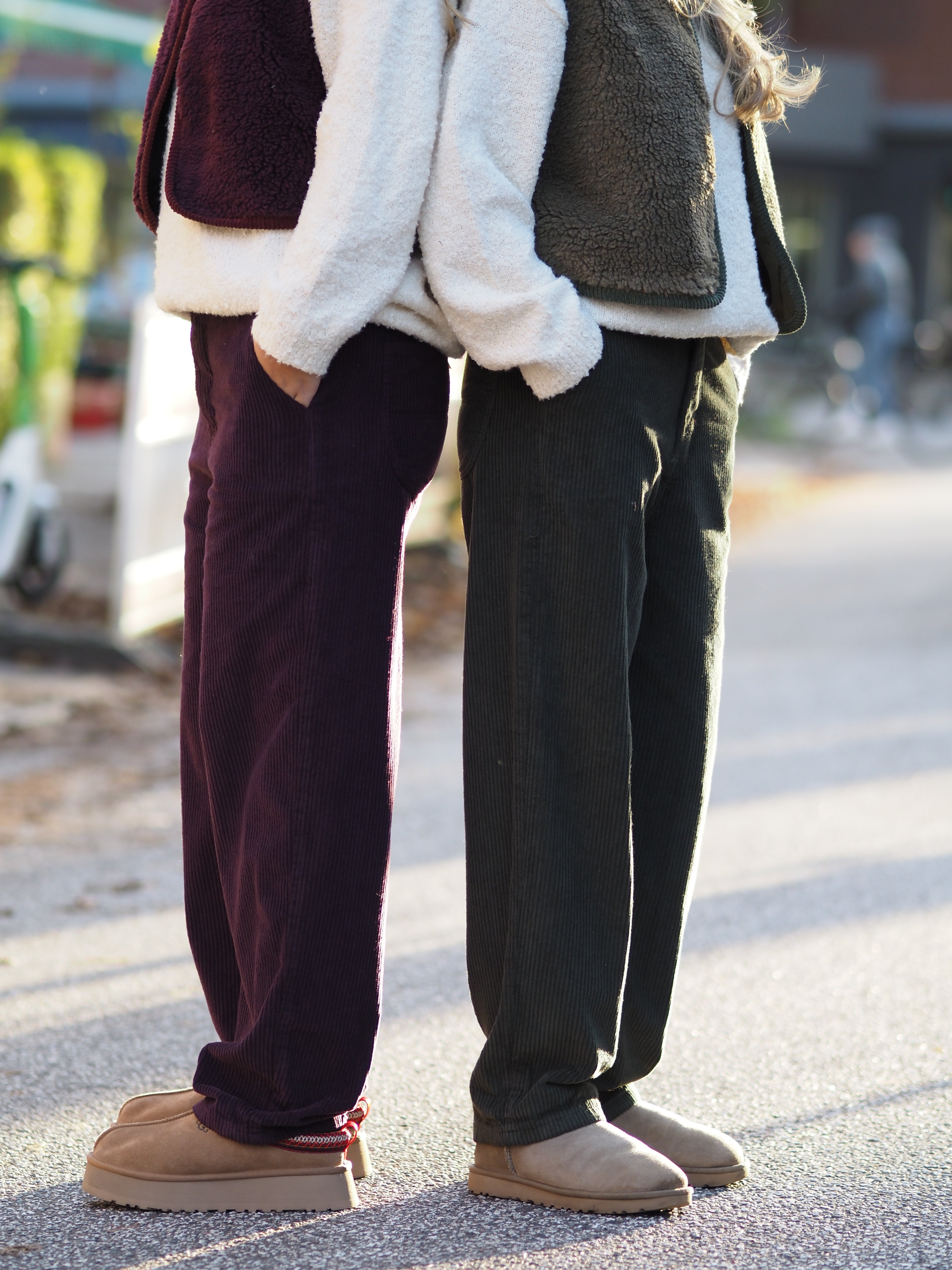 Johanna Paris, Breitcordhose Aubergine