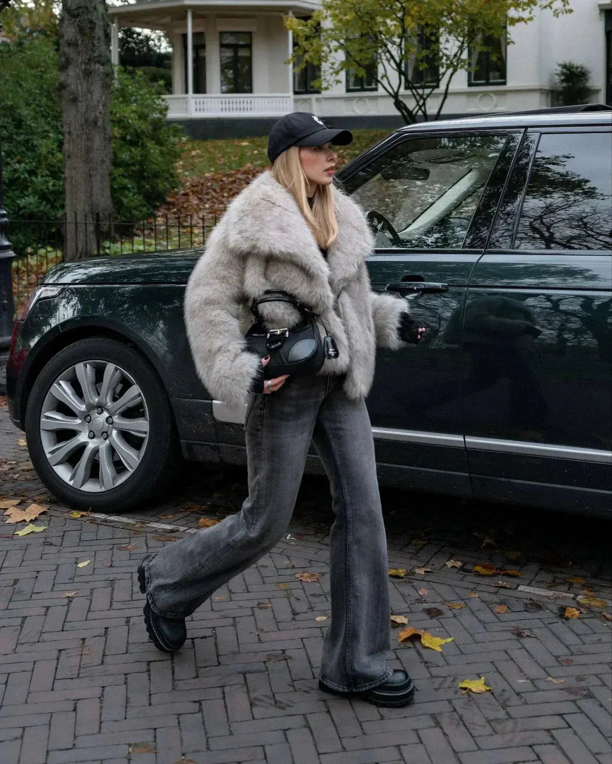 JESSY FUR COAT - korting