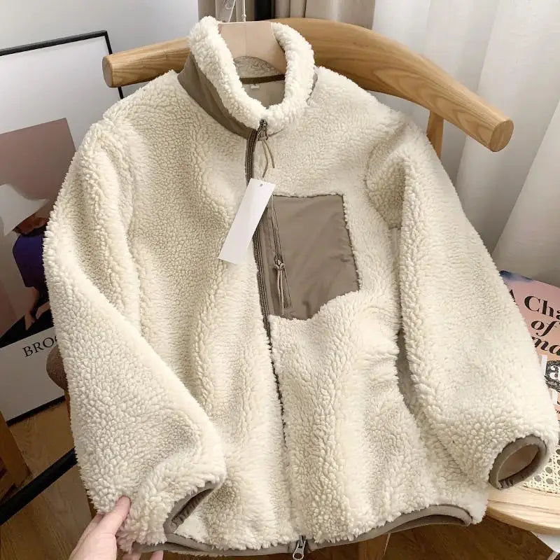 Delfina - Flauschig Weiche Damen Winterjacke Warm & Stylisch