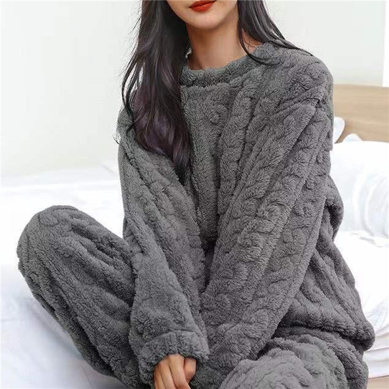 Patricia Kuscheliger Damen-Pyjama aus Fleece