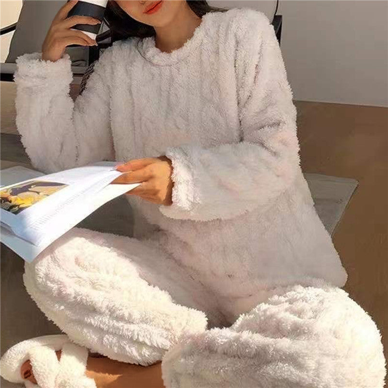 Patricia Kuscheliger Damen-Pyjama aus Fleece
