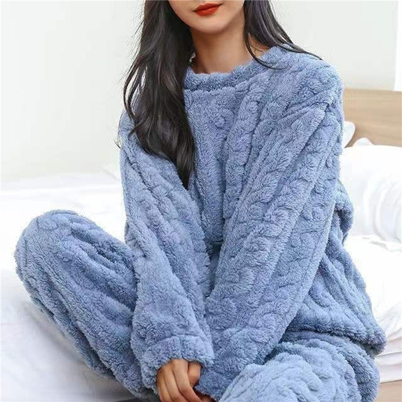 Patricia Kuscheliger Damen-Pyjama aus Fleece