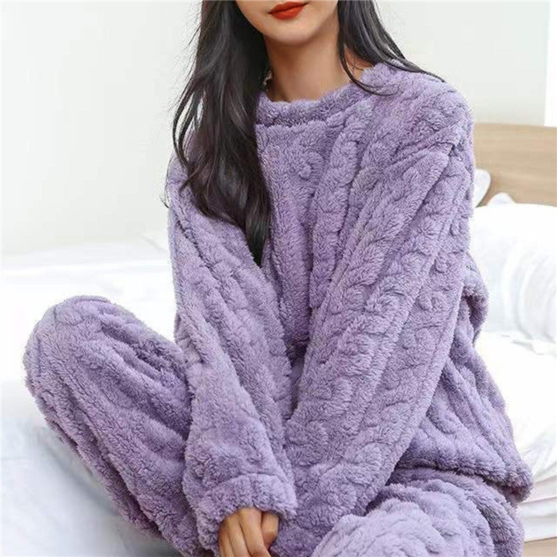 Patricia Kuscheliger Damen-Pyjama aus Fleece