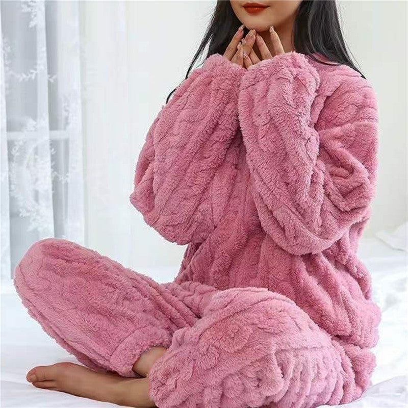 Patricia Kuscheliger Damen-Pyjama aus Fleece