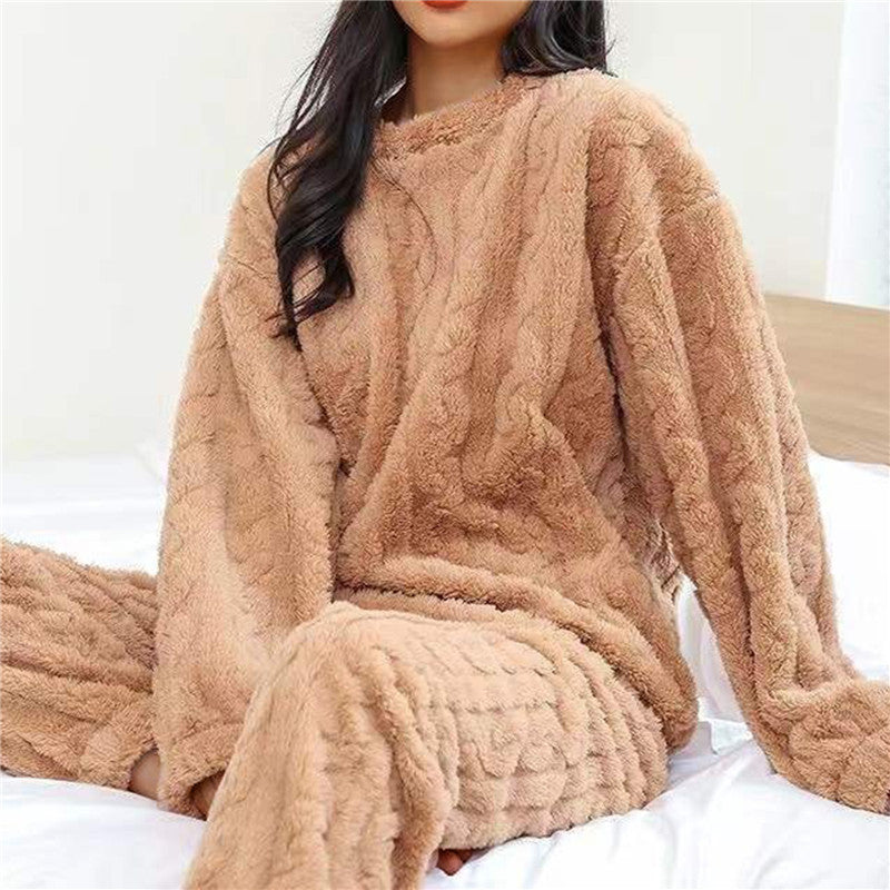 Patricia Kuscheliger Damen-Pyjama aus Fleece