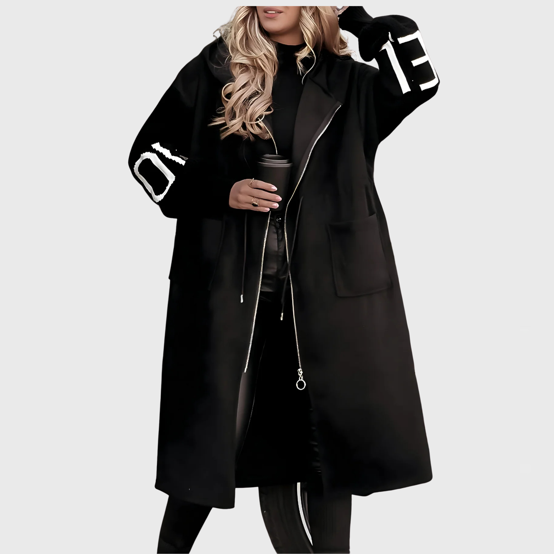 Paulina - Jacke Damen Elegant & Vielseitig Schwarz