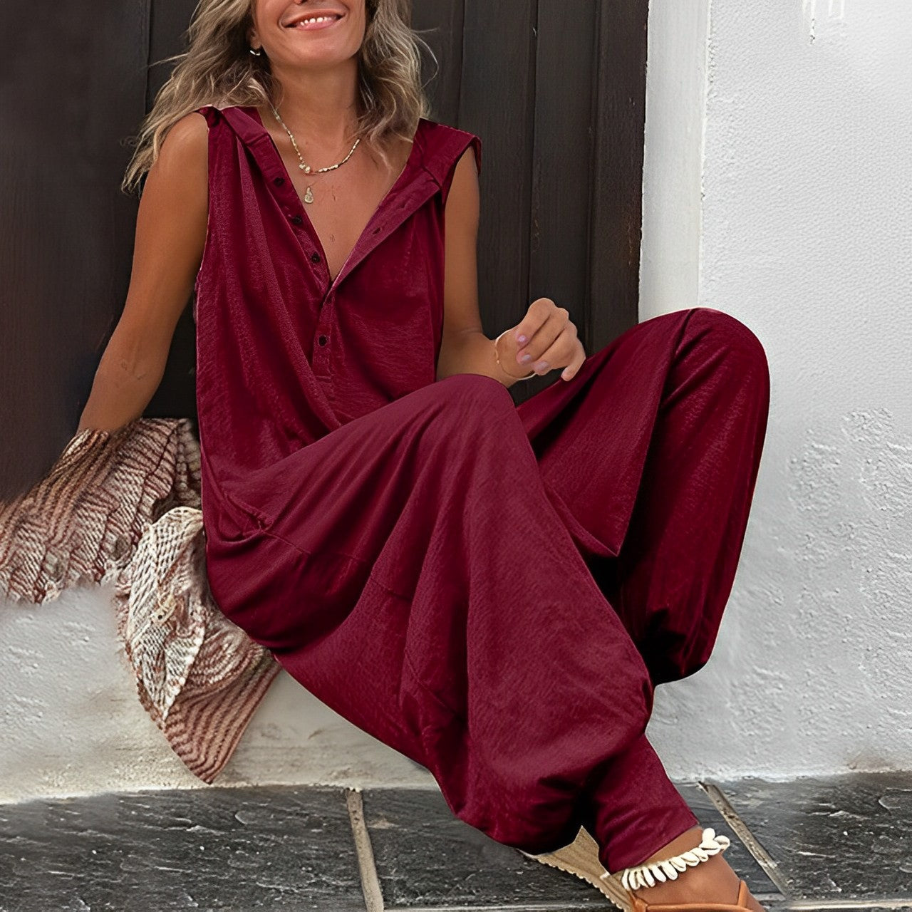 Qitriyah - Damen Jumpsuit 2