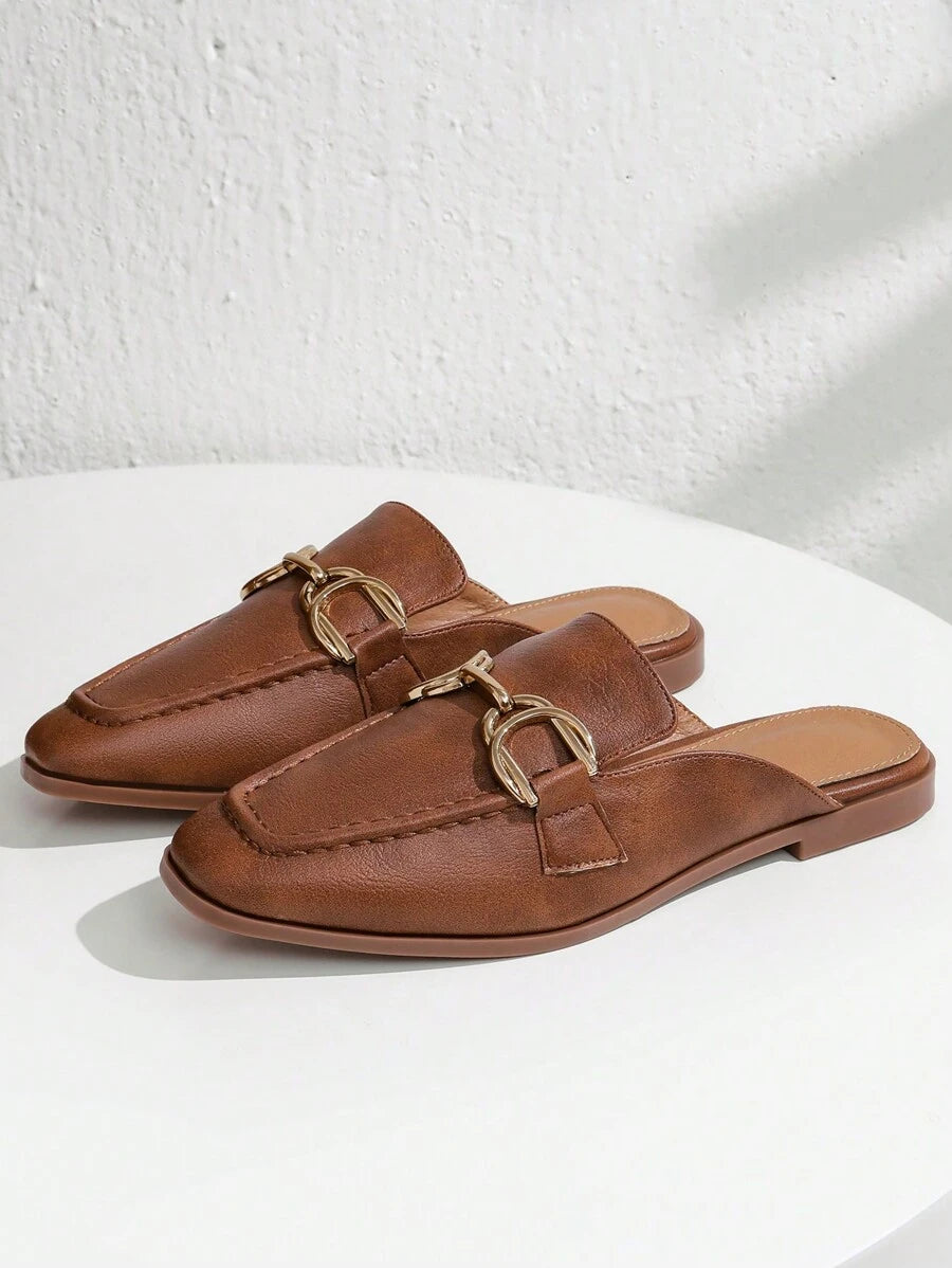 Rabea – Damen Loafers Slip-On Vintage Stil Aus Leder 5