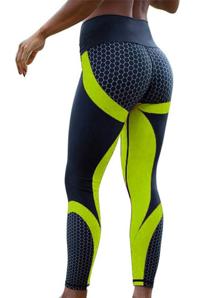 Renate - Sportliche Aktiv-Leggings Gelb