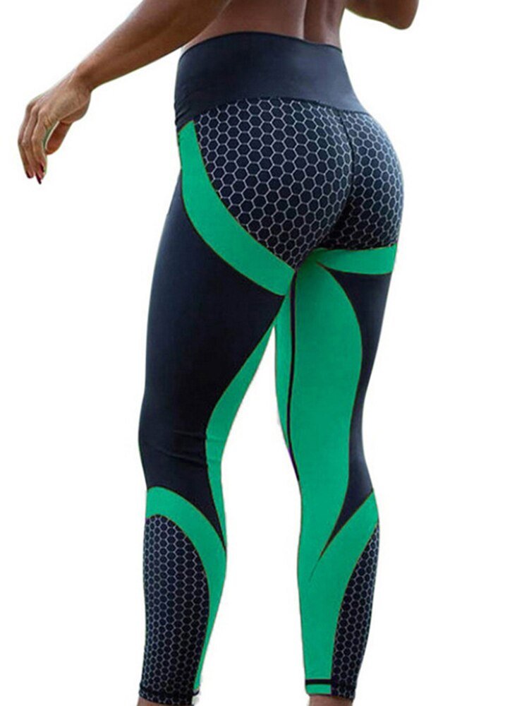 Renate - Sportliche Aktiv-Leggings Grun