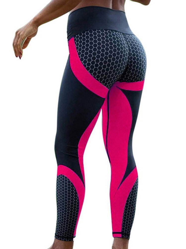 Renate - Sportliche Aktiv-Leggings Rot