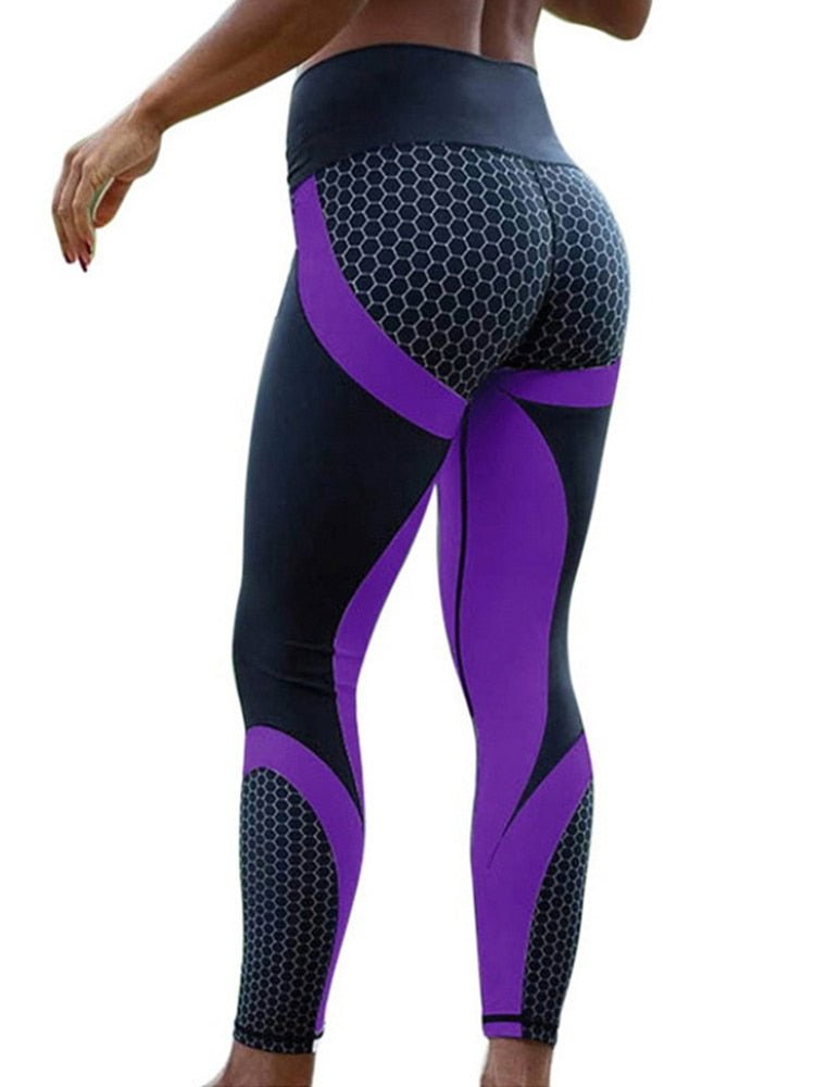 Renate - Sportliche Aktiv-Leggings Violett