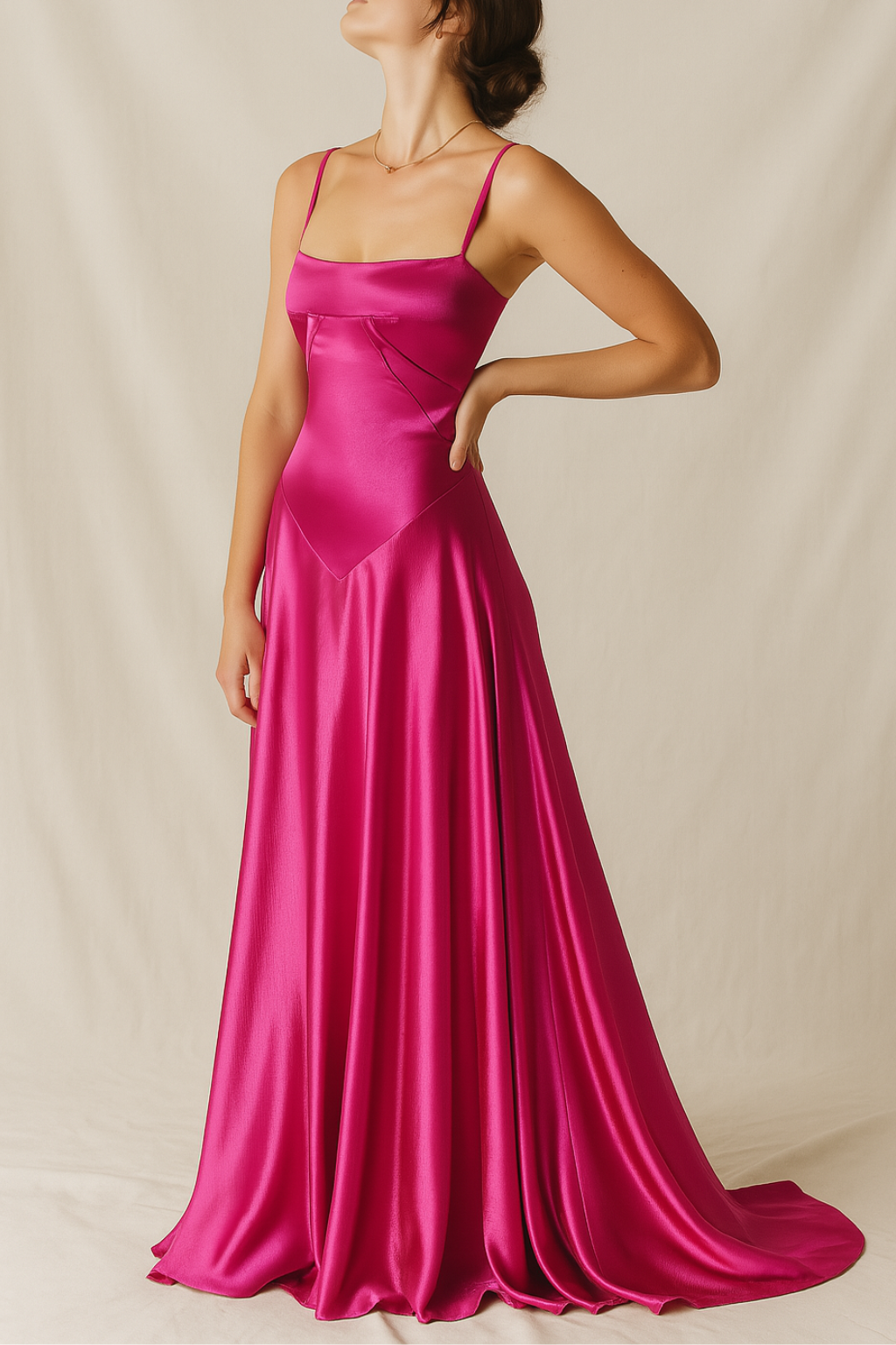 Katharina- Elegante Kleid Mit Klassischer Silhouette
