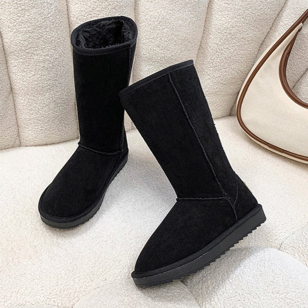 Emmett – Bequeme Plüsch-Ankle Boots für Damen