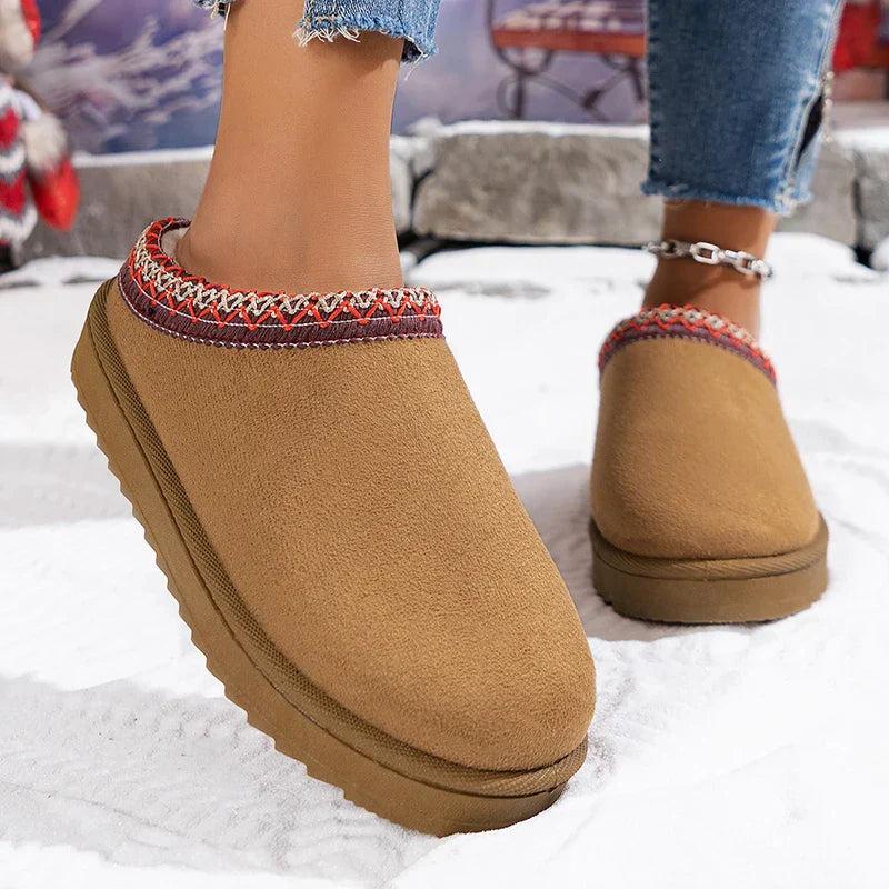 HANNA - warmer Wildlederpantoffel