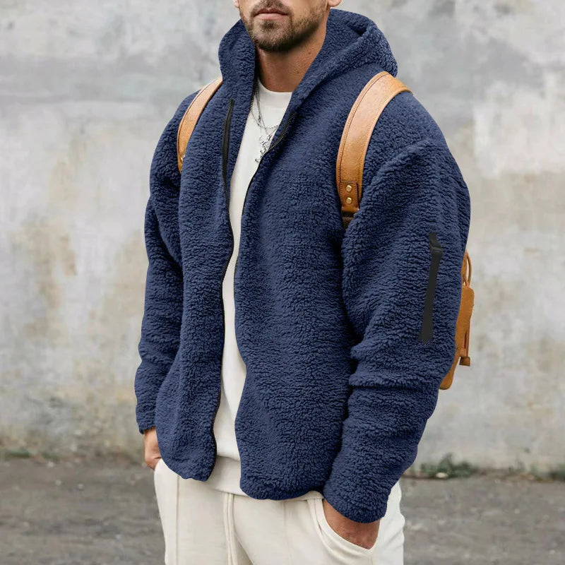 Gregor – Kuscheliger Kapuzenpullover Herren Warm & Bequem