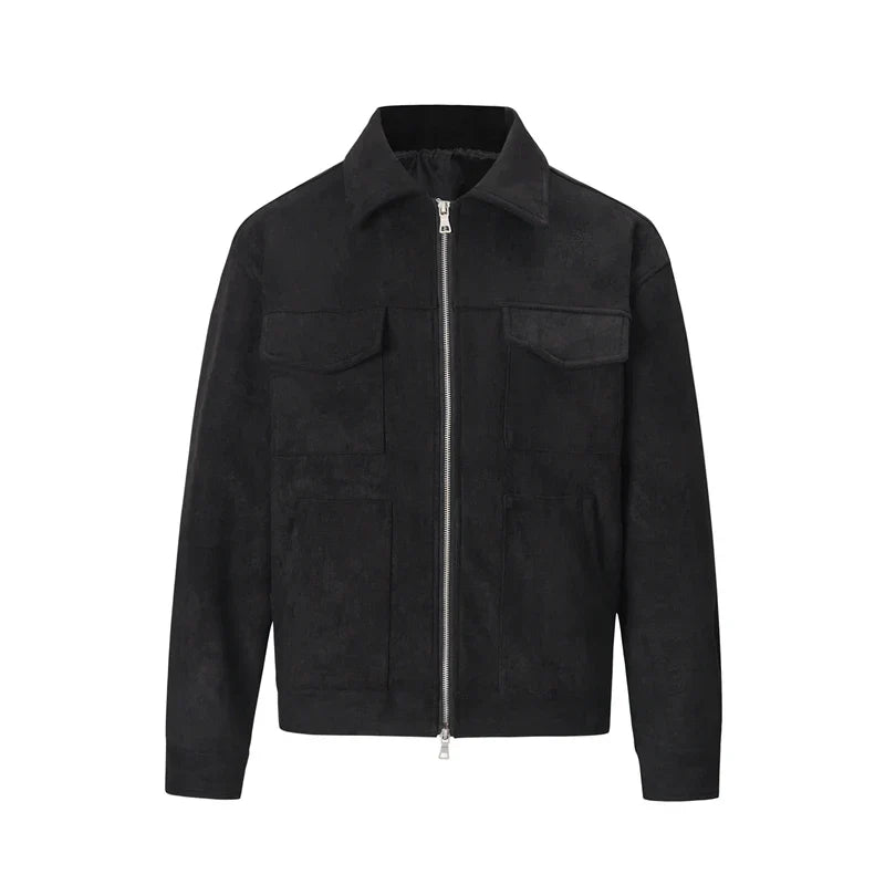 Baldur – Zeitlose Slim Fit Lederjacke Herren