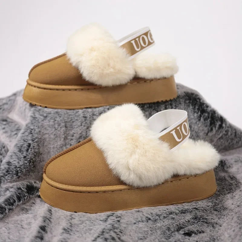 Danara - CozyStep - Winter-Wildleder Hausschuhe für Damen
