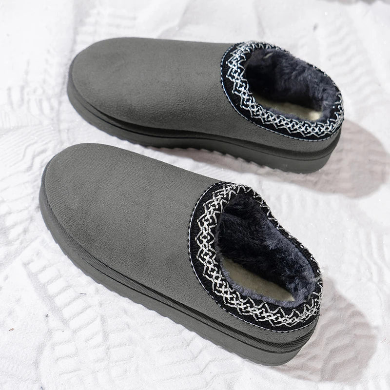 HANNA - warmer Wildlederpantoffel