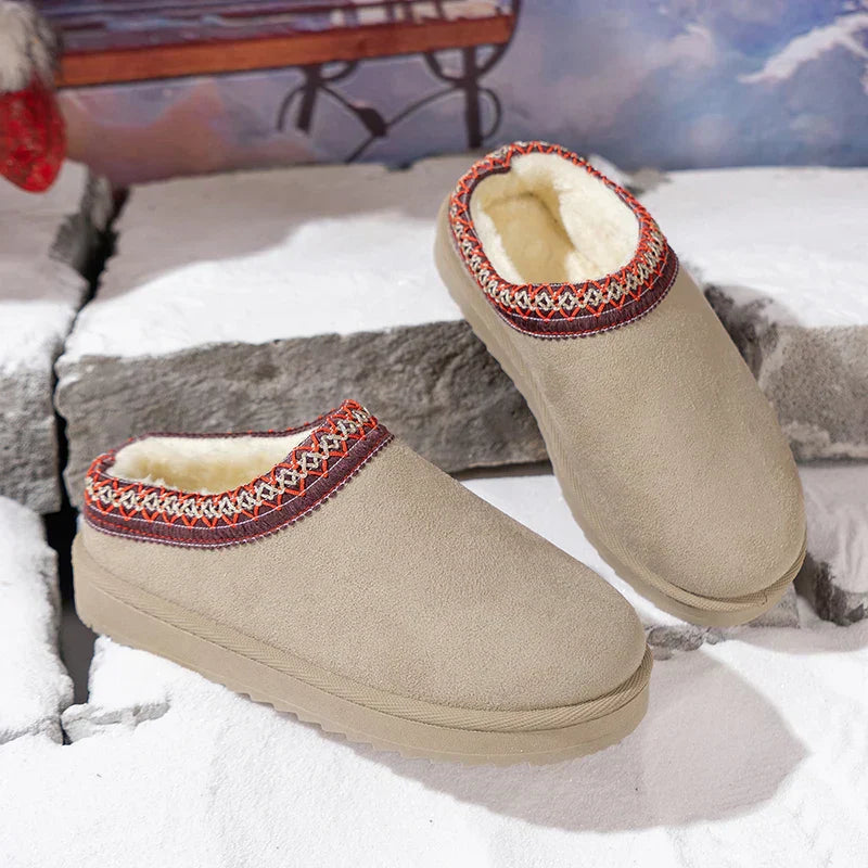 HANNA - warmer Wildlederpantoffel