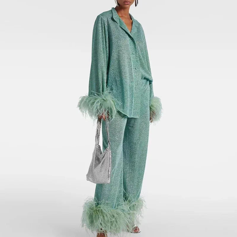 Soffio – Zweiteiliges Damenoutfit mit luftiger Eleganz