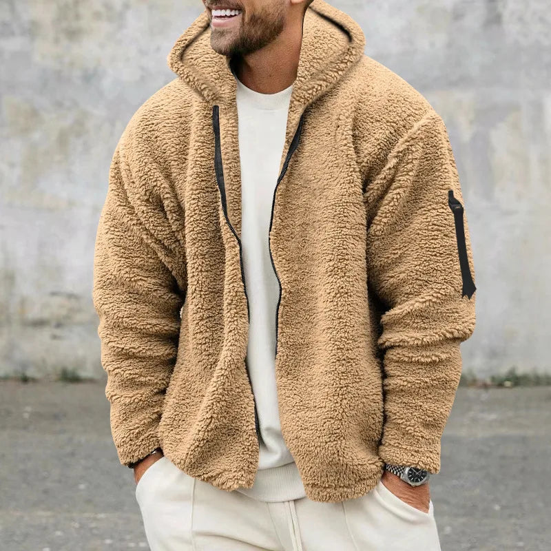 Gregor – Kuscheliger Kapuzenpullover Herren Warm & Bequem