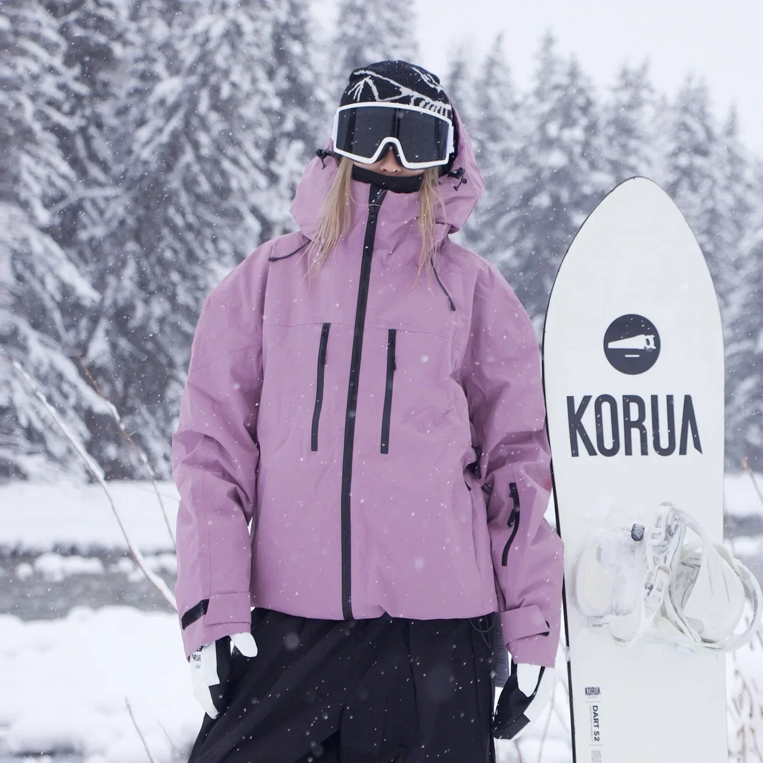 Faron - Skijacke Unisex Zeitlos Mit Kapuze & Vielseitig