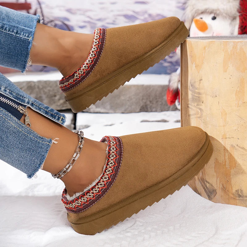 HANNA - warmer Wildlederpantoffel