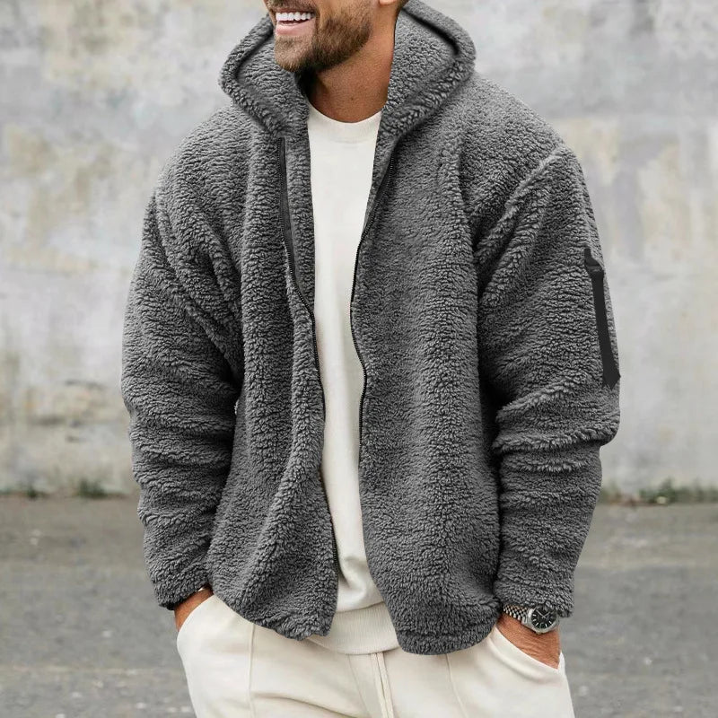 Gregor – Kuscheliger Kapuzenpullover Herren Warm & Bequem