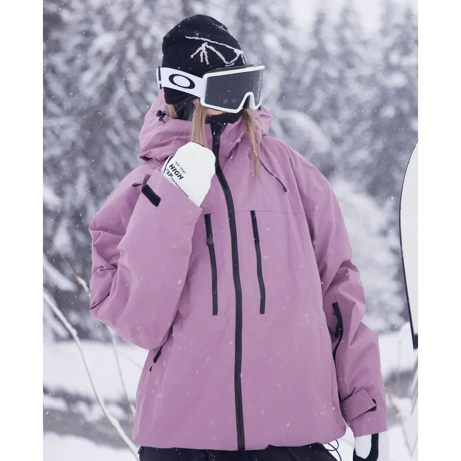 Faron - Skijacke Unisex Zeitlos Mit Kapuze & Vielseitig